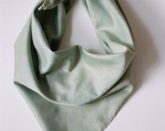 Organic Indigo + Osage Orange Naturally Dyed Bandana