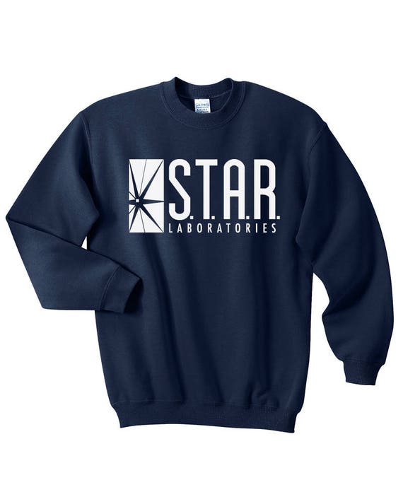 navy blue star labs sweatshirt