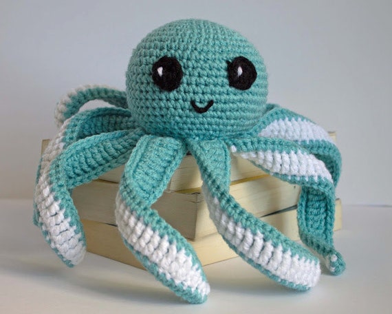 Crochet Octopus Pattern PATTERN ONLY Amigurumi Octopus Pattern Simple Octopus Crochet Pattern Crochet Octopus Pattern PATTERN ONLY Amigurumi Octopus Pattern Simple Octopus Crochet Pattern