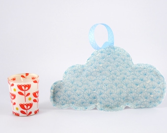 Lavender sachet organic blue hanging cloud