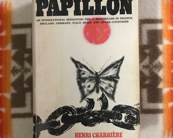 Papillon by Henri Charriere- First US edition