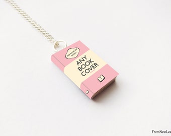 Custom Miniature Book Necklace