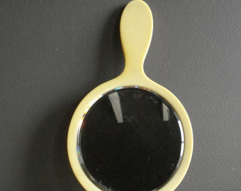Fairest of Them All - Vintage Hand Mirror - Handheld Mirror