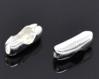 Lot 10 clasps for chain ball 2-2.5 mm