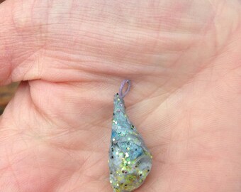 Paper Crystal Droplet Pendants