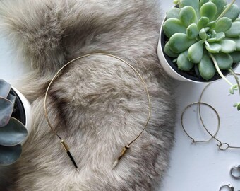 African Porcupine Quill Collar