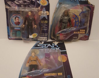 Set of 3 Star Trek Deep Space Nine Figurines