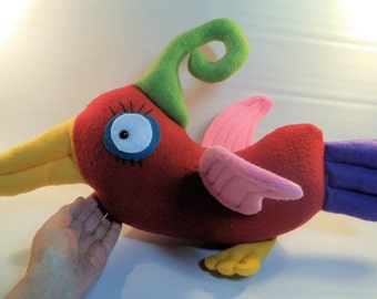 bird of paradise plush