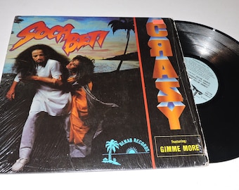 1990 Reggae Soca Beti - CRAZY 12" Vinyl Reggae Music Record
