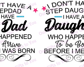 Download Father daughter tees | Etsy