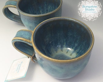 Ceramic Coffee Mug in Handmade, Pottery Mug, Pottery Gift, Gift for Coffee Lover,