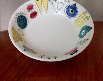 Rorstrand Picknick Marianne Westman dish - ovenware #19 design - Swedish mid century
