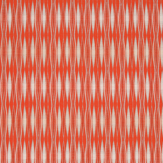 Orange Abstract Fabric for Modern Furniture Upholstery