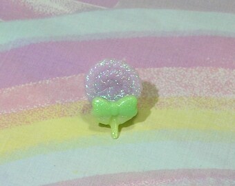 Fairy Kei Ring, Pop Kei Ring, Magical Girl Ring, Decora Ring, Lollipop Ring, Glitter Ring, Kawaii Ring, Candy Ring, Bubble Goth Ring