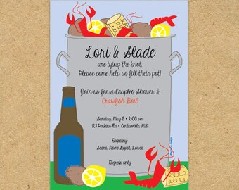 crawfish boil invitation template