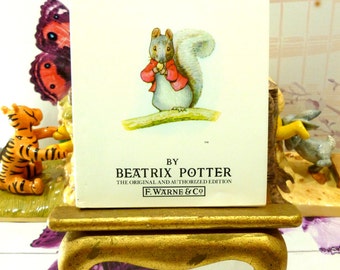 The Tale of Timmy Tiptoes Beatrix Potter Beautiful Illustrations Vintage Hardback Book 1st Edition Thus