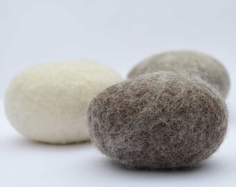 Sleep Aid - felted woolen hops and lavender sleep pillow. Sleep Like A Stone