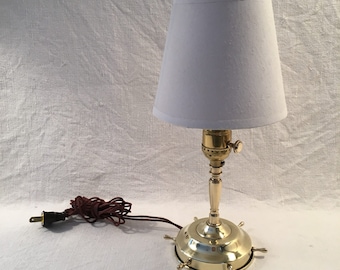Nautical Brass Table Lamp