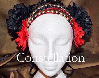 ATS Tribal Fusion Belly Dance Headpiece, Constellation