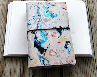 Flow 2 Journal - original art cover for travel vacation life plan journaling - tremundo