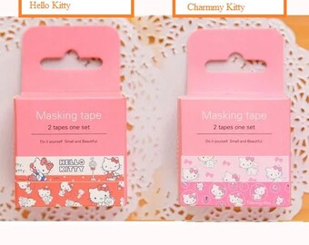 Very cute washi tapes - Hello Kitty/Rilakkuma/Melody/Charmmy Kitty/Totoro
