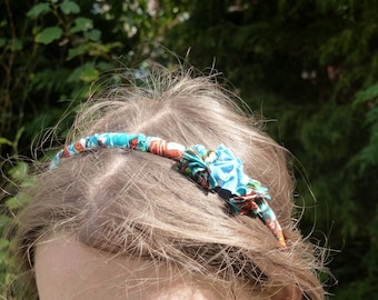 Fabric headband little African folding