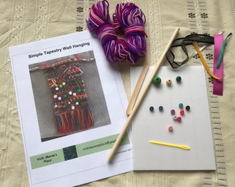 Simple Tapestry Weaving Kit