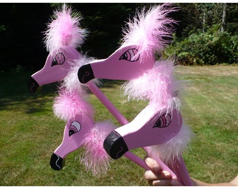 Alice in Wonderland Flamingo Croquet Set