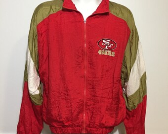Vintage San Fransisco 49ers Windbreaker L