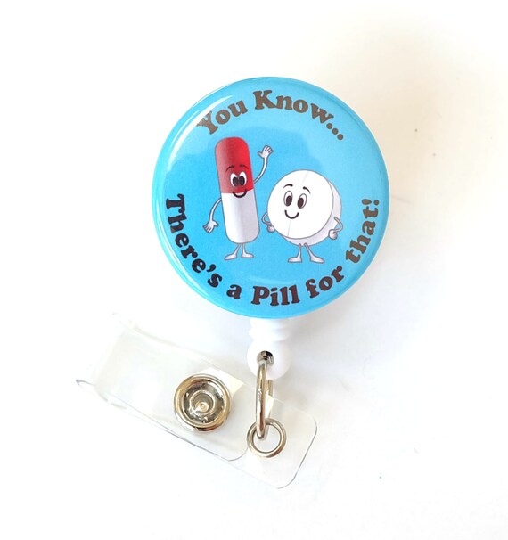 Pharmacist Gifts Pharmacy Tech Badge Reels Retractable ID