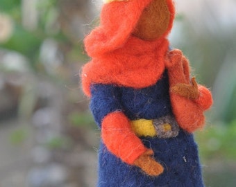 Needle felted Waldorf Wise men. Magi