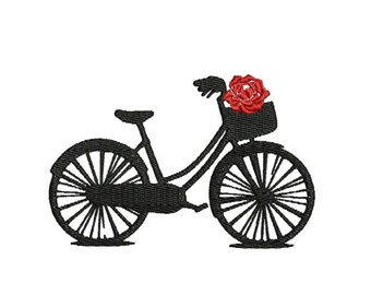 BICYCLE, Bicycle Embroidery Design, Embroidery designs bicycle, Bike embroidery design, Cycle embroidery design, Machine embroidery design
