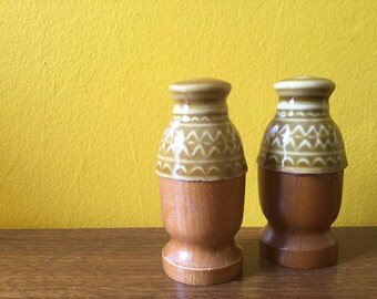 Vintage Wooden Shaker Set