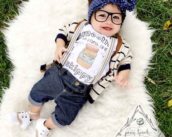 Bestseller: Peanut Butter Onesie®, Peanut butter and jealous Onesie, peanut butter baby gift, funny peanut butter Onesie, peanut butter baby