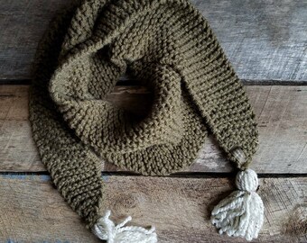 Ready to Ship - Tasseled Scarf