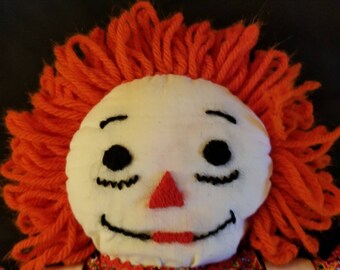 Handmade Raggedy Ann Doll
