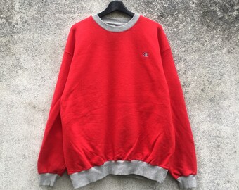 CHAMPION vintage 90s Champion Products red colour size XL