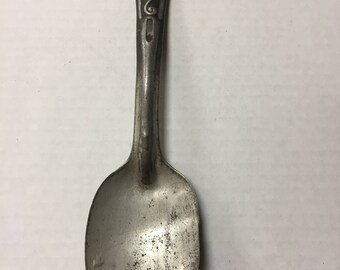 vintage pointed bowl serving spoon