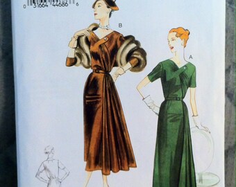 1951 Original Design, Vogue 8850, Bust 42, Dress