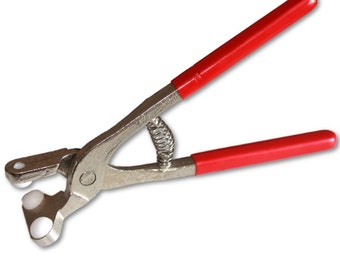 GLS-265, 8" Glass Power Breaker Pliers, Steel Sandplated Surface