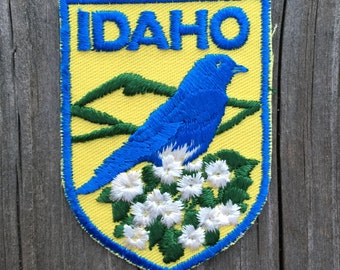 Idaho Vintage Souvenir Travel Patch from Voyager - New In Original Package