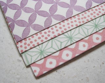 Origami Paper - Japanese Pastel Patterns
