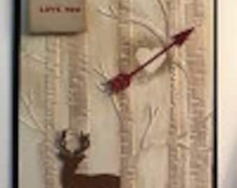 Love You Deer Greeting Card