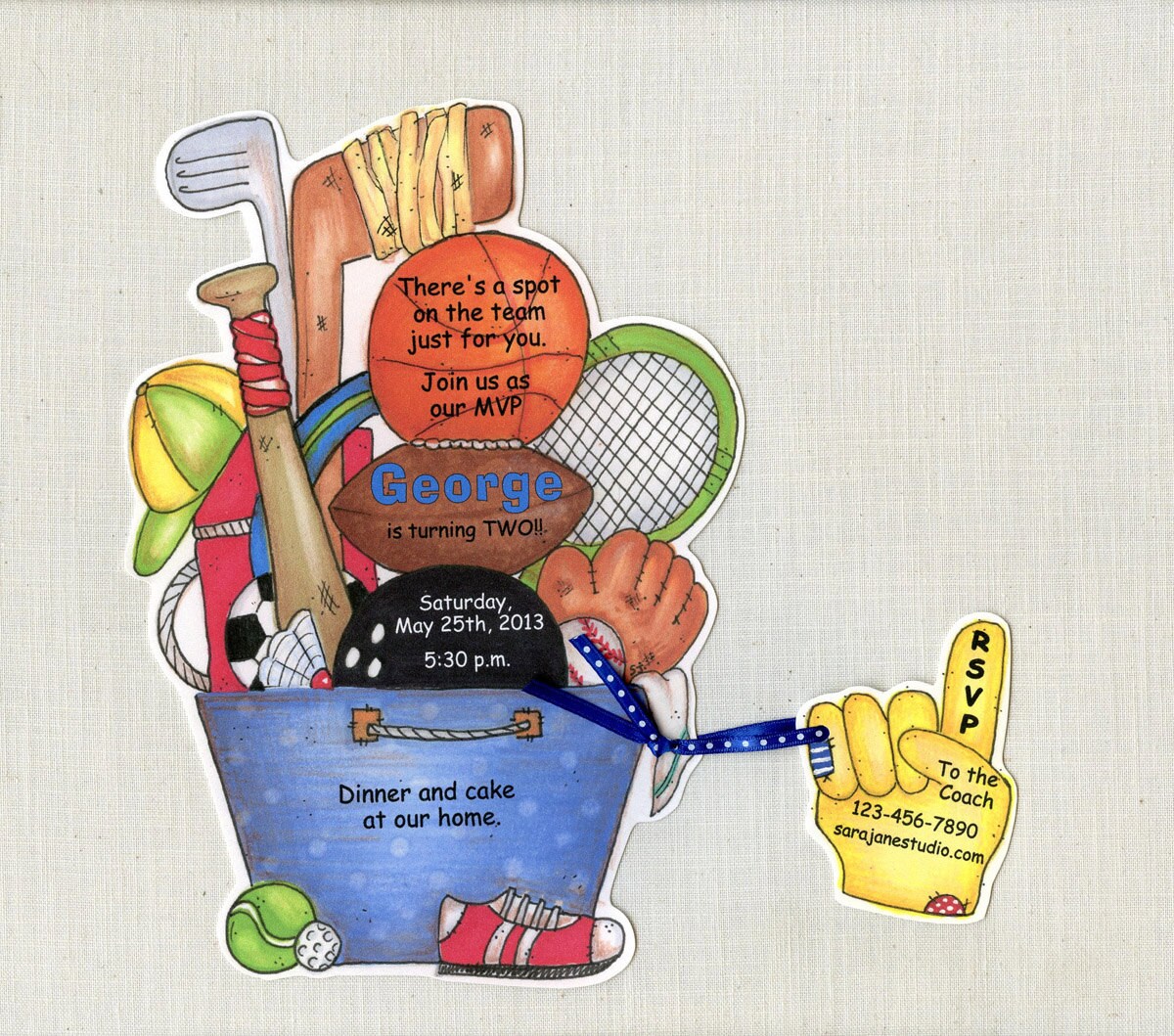 10 sports birthday party invitations basketball football