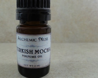 Turkish Mocha - Perfume Oil - Turkish Coffee, Marshmallow, Hazelnut, Cocoa Absolute