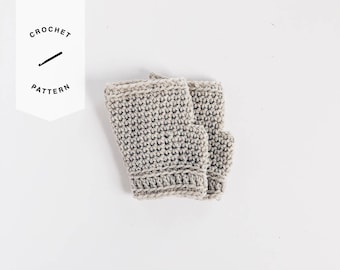 CROCHET PATTERN x Fingerless Gloves