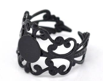 Support ring adjustable Ajoure black 3