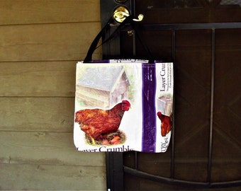 Chicken Feed Bag Totes