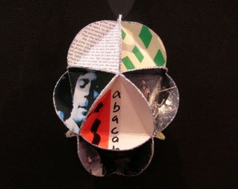 Genesis Band Album Cover Ornament Made Of Record Jackets - Phil Collins Peter Gabriel