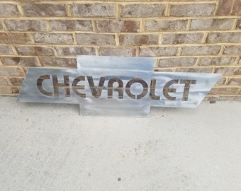 chevrolet wall sign